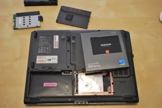 ACER Aspire 5100 mit SSD Tuning