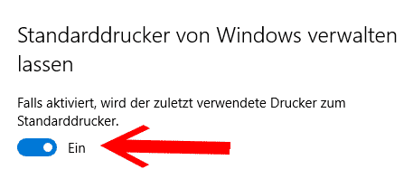 Windows 10 Standardrucker